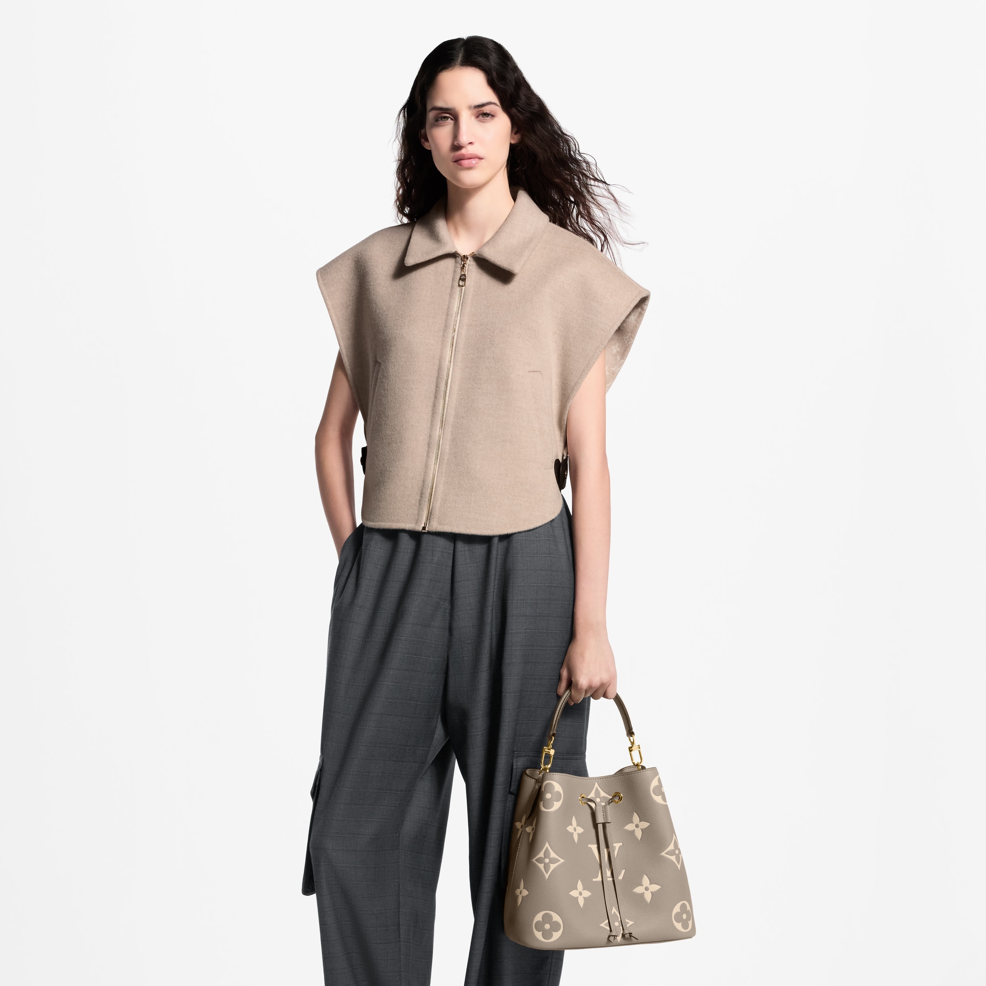 NéoNoé MM Bicolour Monogram Empreinte Leather - Handbags | LOUIS